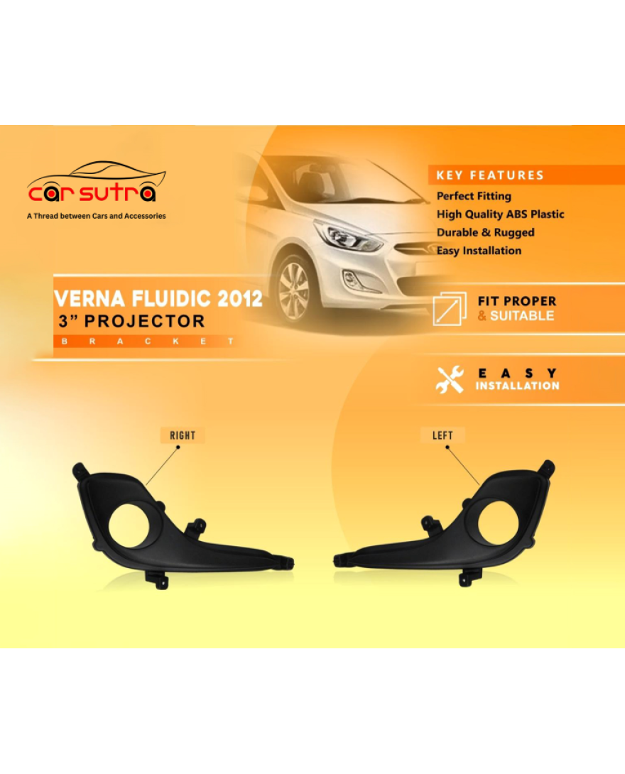 BV 78 Hyundai Verna Fludic 2012 Fog Lamp Bracket